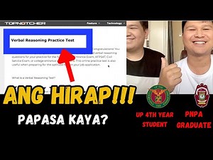 VERBAL REASONING MOCK EXAM | PNPA, PMA, PMMA, AFPSAT, NAPOLCOM, Civil Service Exam Reviewer