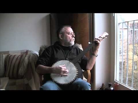 An antique banjo from the mid-late 1800's