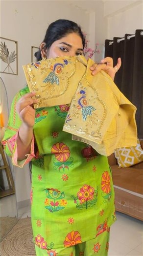 New designer stone work blouse from meesho find #blouse #dressdesign #stonework