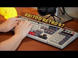 The Most Nostalgic Keyboard You’ll Hear in 40 seconds 🎮 | 8BitDo ASMR