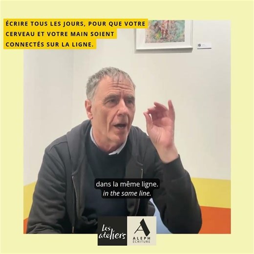 Le conseil d’écriture de Gale Burns, poète anglais et animateur d’ateliers