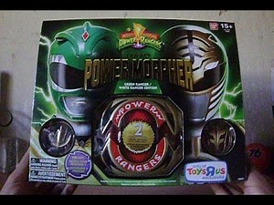 Power Rangers Legacy Morpher Review - Green and White Ranger Edition