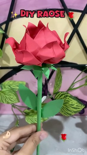 DIY astatic rose #shorts #ytshorts