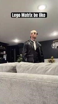 The Lego Matrix is all around us 🕶️ #lego #matrix #lipsync #morpheus #stopmotion #funny #memes