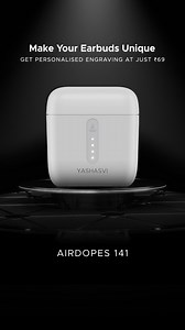 Price Drop Alert! Personalize your boAt earphones for just ₹69 with a limited-time offer only on boAt’s website! | boAt