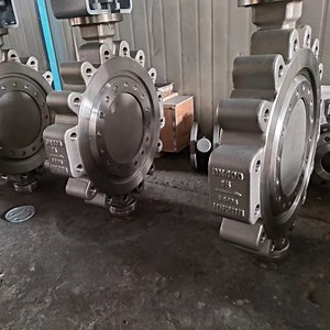 [Hot Item] DIN Standard DN400 Pn16 Lug Type 1.4404 Butterfly Valve with Gear