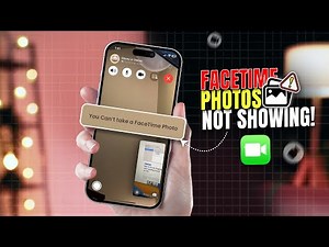 How To Fix FaceTime Photos Not Showing | FaceTime Photos Not Saving on iPhone