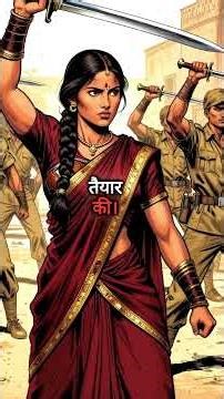 Rani Lakshmibai 🔥 Bacche ko peeth par baandhkar ladi jung! 💪