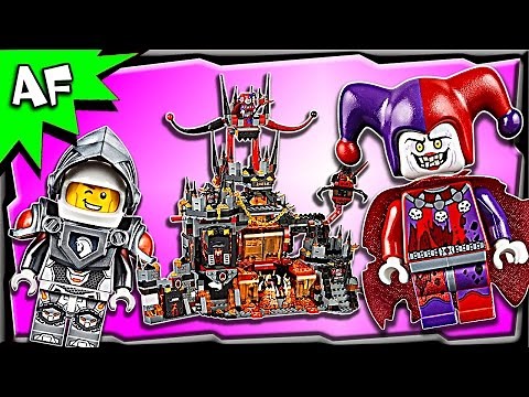 Lego Nexo Knights Jestro's VOLCANO LAIR 70323 Stop Motion Build Review