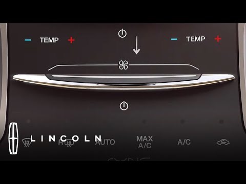 How to Use Climate Controls | How-To | Lincoln