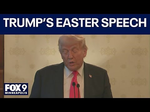 President Donald Trump's Easter speech at prayer service [RAW]