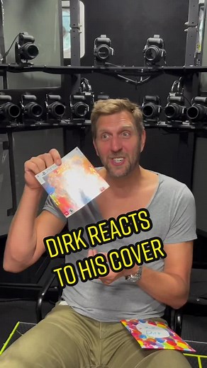 Dirk Reacts to Seeing his NBA2K22 Cover