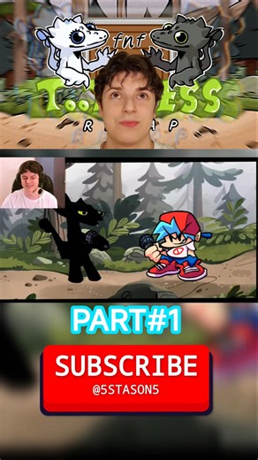 Friday Night Funkin’ VS Toothless V2 (PART 1) #shorts #fnfmod #fridaynightfunkin #stason