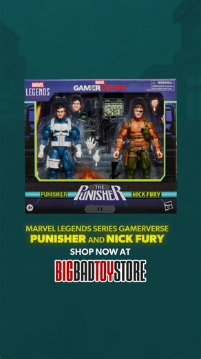 6.8K views · 70 reactions | The Marvel Legends Gamerverse Punisher & Nick Fury Two-Pack is ready for action and available now for pre-order at BigBadToyStore!  Pre-order your set today: https://link.bigbadtoystore.com/64580d #MarvelLegends #ThePunisher #NickFury #MarvelGamerverse #BBTS | BigBadToyStore | Facebook