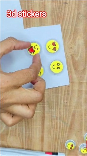 How to make stickers at home #shorts #diysticker #bestoutofwaste #trending #viral #cute