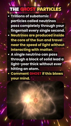 Trillions of ghost particles are passing through you right now - Facts with Neil