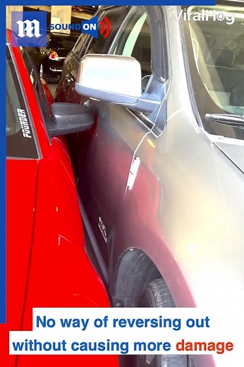 10M views · 23K reactions | This is the worst parking I have ever seen ️ via ViralHog | Daily Mail Video | Facebook