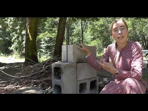 Improved Rocket Stove - Cinder Blocks EASY!