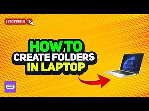 How to create folder in laptop 2025