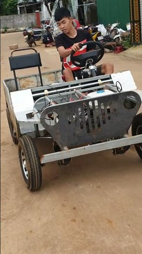 Making a car from old motorbike