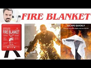 What is Fire Blanket || How to Use Fire Blanket || Fire Blanket Advantages And Disadvantages #fire