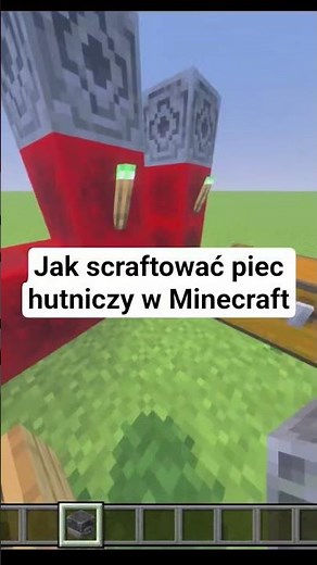 Jak scraftować piec hutniczy w Minecraft #minecraft #minecrafttutorial #tutorial #iwo24 #iwo25