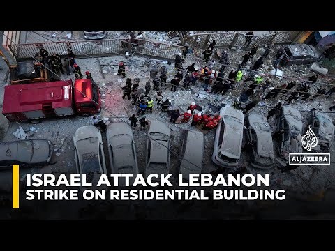Latest Israeli strike hit residential building in densely populated area of central Beirut
