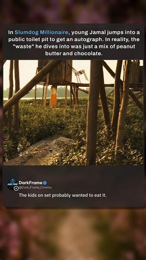 What was that 'sewage' in Slumdog Millionaire? #movie #fact