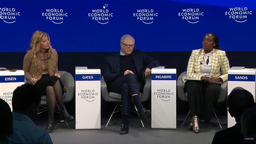 Rwanda in USA on Instagram: "“Technology is central to everything we do in Rwanda”. Speaking at #WEF26 in #Davos, Paula Ingabire, Rwanda’s Minister of ICT, shared how emerging technologies such as AI, drones mapping malaria hotspots, and AI-enabled ultrasounds are transforming healthcare, agriculture, and education. The discussion also featured Bill Gates and Peter A Sands of The Global Fund."