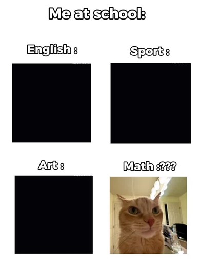 me good in everything but maths..... why??#viral