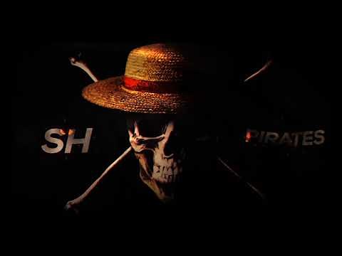 Straw Hat Pirates - animated realistic Jolly Roger