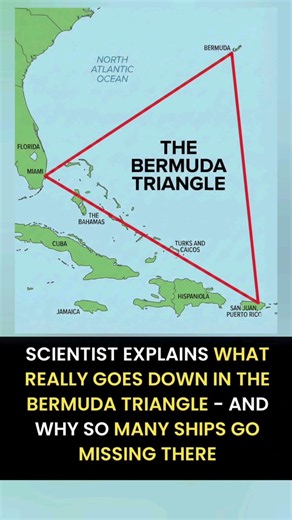 In the 2019 Channel 5 documentary Secrets of the Bermuda Triangle #BermudaTriangle #shorts #Science