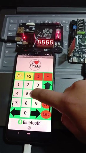 Aplicativo para FPGA #apk #monitoreo #inalambrico #fpga #tecnologia #hardware #vhdl #verilog #makers