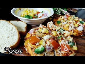 Mini pizza recipe | pizza in 6 mins | easy pizza recipe | Home made Mini pizza