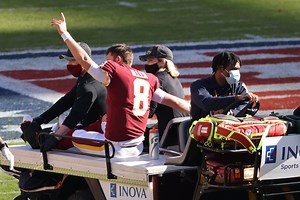 Washington legend Joe Theismann reacts to Kyle Allen's horrific injury