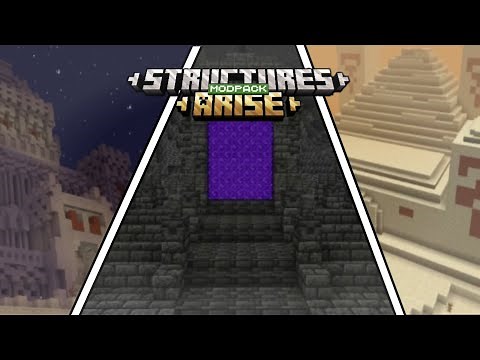 Structure Arise Modpack | Survival Friendly | For Minecraft Bedrock 1.21.44