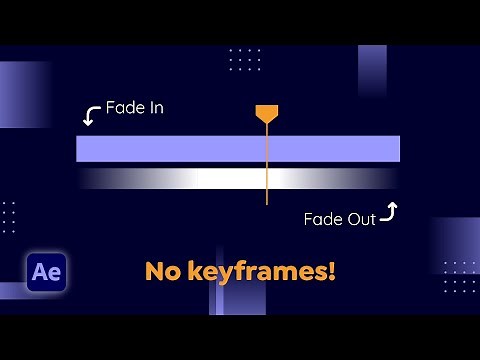 Automatically Fade a Layer In & Out | After Effects Tutorial