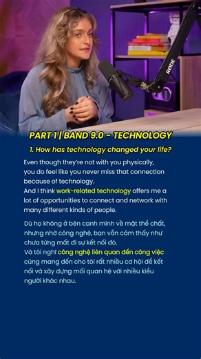 🎤 IELTS Speaking Part 1 – Technology | Band 9.0 Một số câu hỏi quen thuộc về Technology trong Speaking Part 1 và cách trả lời tự nhiên – đúng tiêu chí chấm điểm IELTS. Phù hợp cho bạn đang luyện Speaking và muốn cải thiện cách diễn đạt. 📍 AMA Quảng Ngãi #AMAQuangNgai #IELTSSpeaking | Trung tâm Anh ngữ AMA Quảng Ngãi