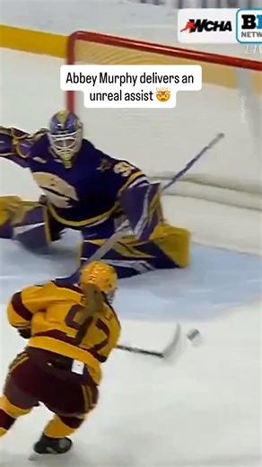 Abbey Murphy is THAT player 🔥 The Minnesota hockey star flipped the puck to herself, took it through a defender’s legs, and finished the play with a one-handed assist to teammate Bella Fanale for the goal. And she’s just getting started. Murphy has officially been named to Team USA’s roster for #MilanoCortina2026, where she’ll represent the U.S. on the world stage. | The Female Quotient