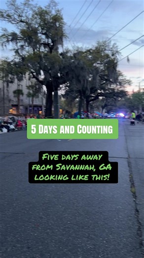 Ever wonder what it looks like in #Savannah Georgia on St. Patrick's Day morning before the #parade ???? Everyone is #Irish that day! #stpatricksday #visit