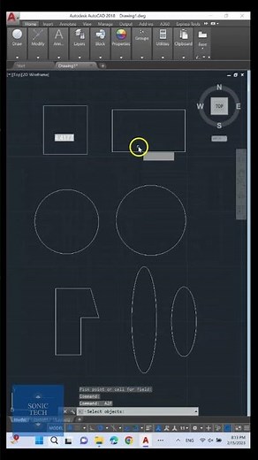 Calculate the total area of the selected objects in AutoCAD 2023