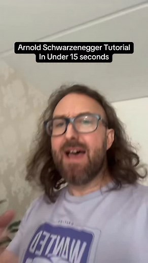 How to Arnie in under 15 seconds 😂 An oldie but goldie video I posted. #arnieverse #arnoldschwarzenegger #voiceactor #tutorial #impression | Sam Hughes VO