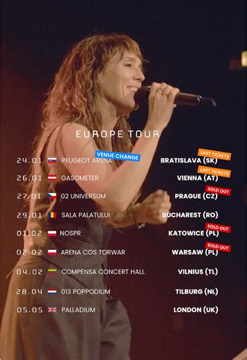 EUROPE TOUR: Bratislava au Peugeot Arena !