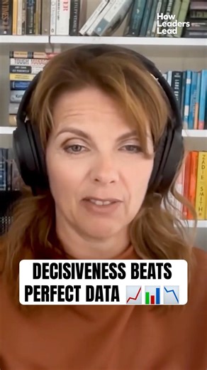 Decisiveness Beats Perfect Data