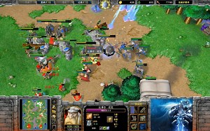 【不间断的攻势】魔兽争霸大帝解说 Infi vs Fortitude CH