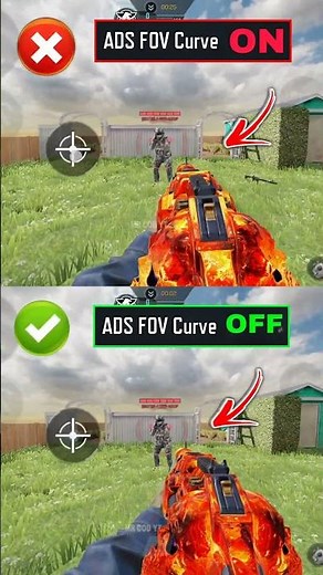 ✅ Best ADS FOV Curve settings in CODM BR 💯 CODM Best Settings💀codmobile pro settings#shorts #codmbr