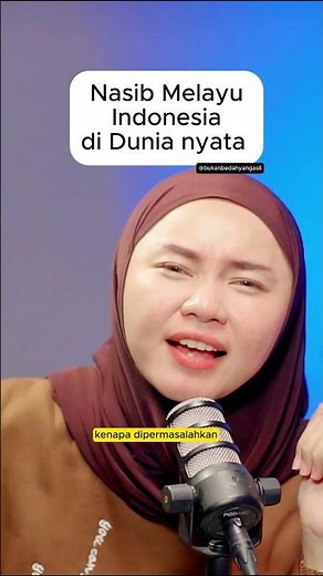 Bahasa Melayu Indonesia itu lah bahasa Indonesia di dunia nyata