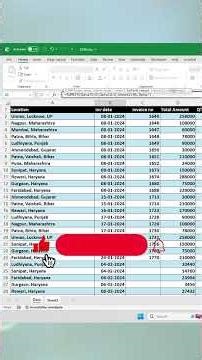 How to calculate Sum between two dates #excel #excelshortcuts #exceltips #exceltricks