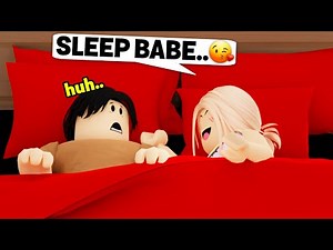 SUS NEIGHBOR Wants To SLEEPOVER.. (Brookhaven RP)