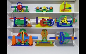 【局部精琢（机械）——用 3D 打印模型演示了苏格兰轭和旋转至线性运动机构示例（第1部分 ）】【Jay Gould】